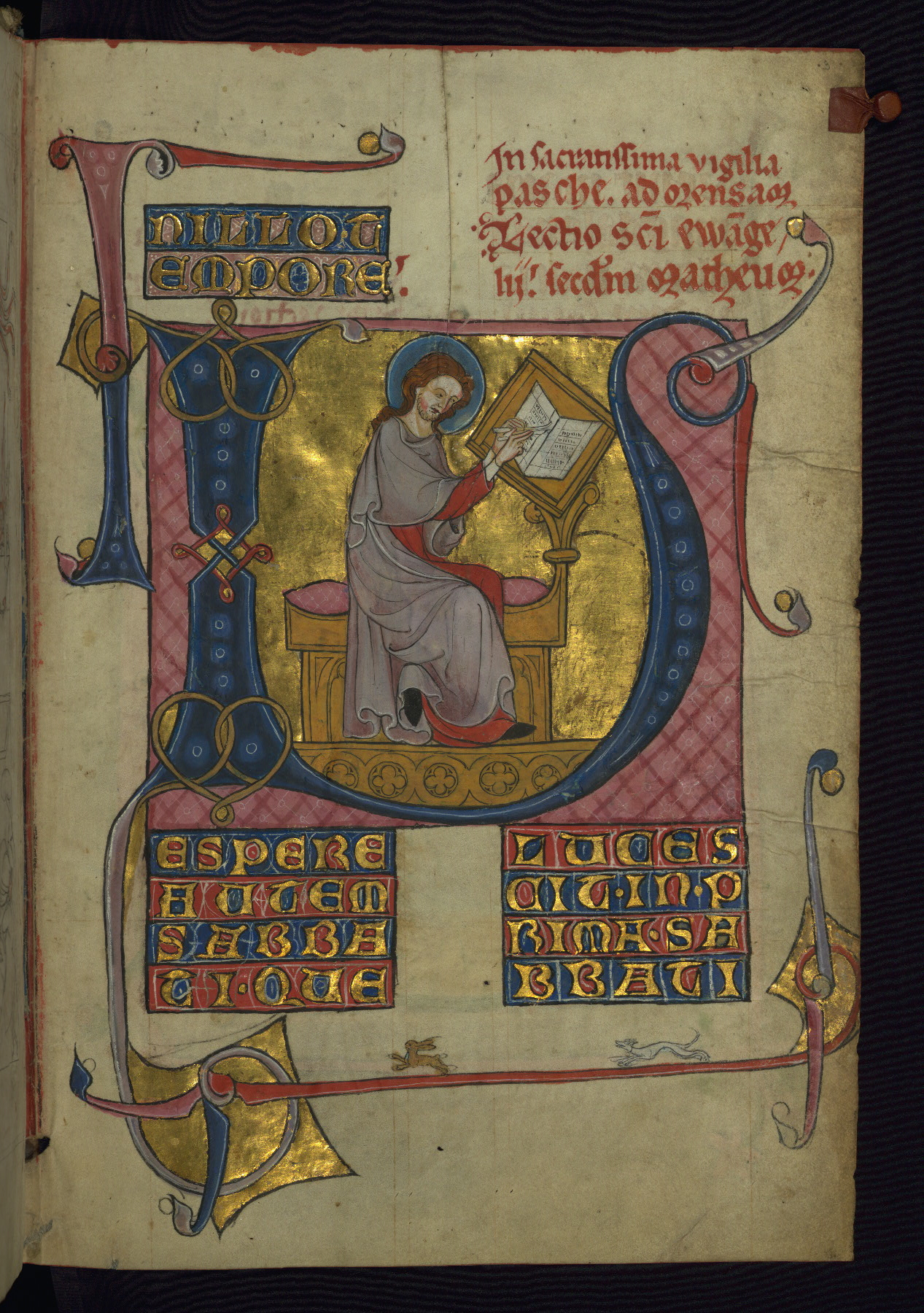 Illuminated Manuscript - Walters Ms. W.148, Lectionary, on parchment