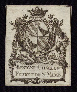 W.523, Bookplate front